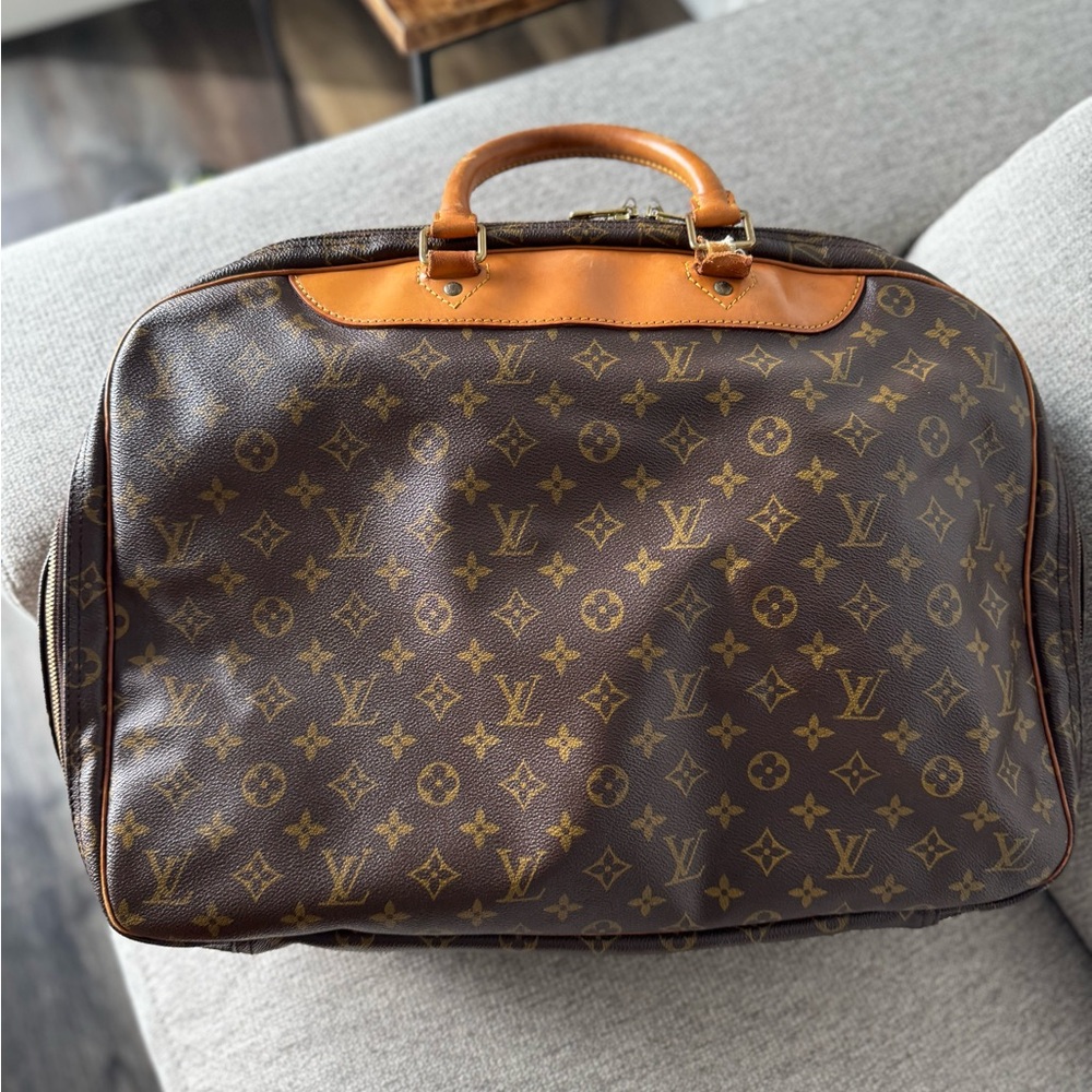Louis Vuitton authentic Alize 24 Heures Bag